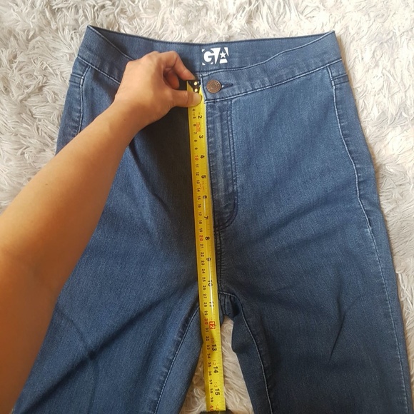 Garage High Rise Stretch Blue Jeans / Jeggings - … - Picture 7 of 10